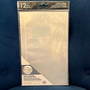 Brand New Happy Planner Sticker Sheet Protectors